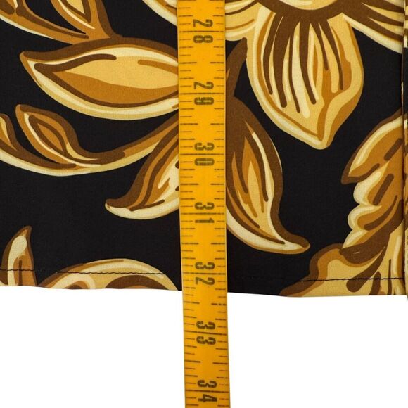 NEW Tachuntfish Men's The Mojito Baroque Floral Button Down Shirt Black/Gold XXL - Picture 8 of 8